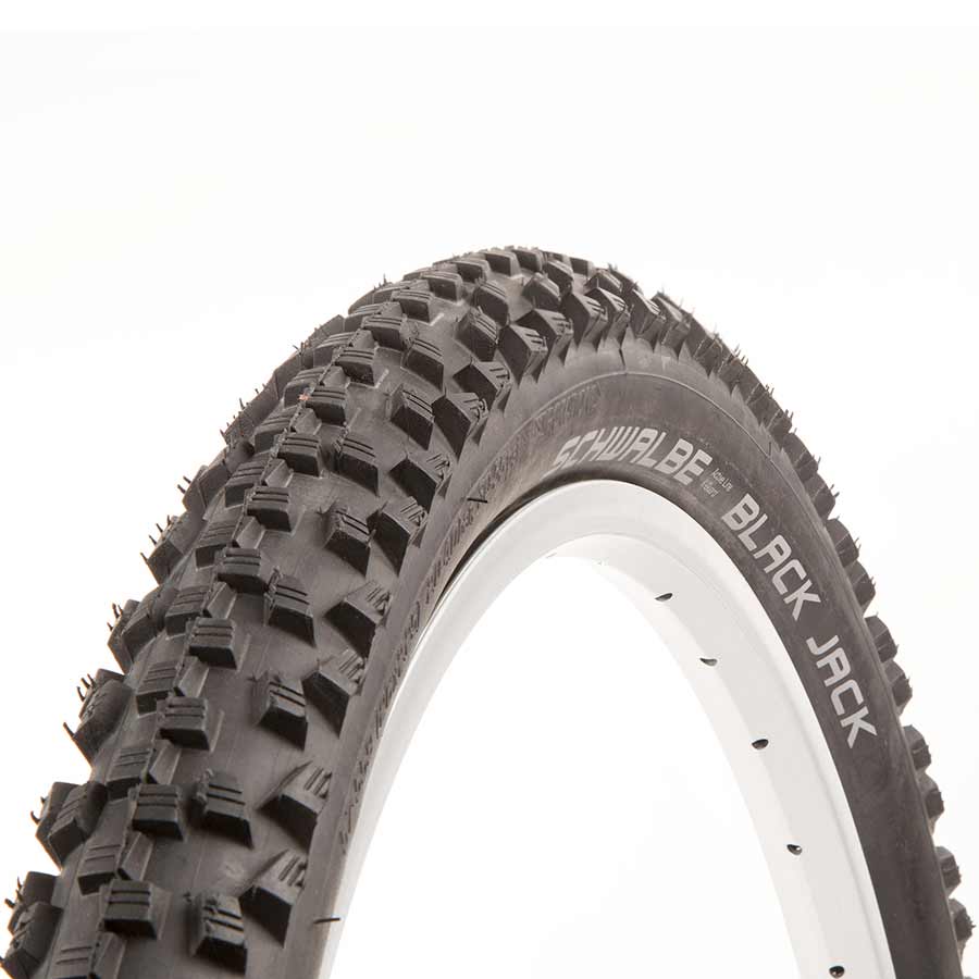 SCHWALBE BLACK JACK MTB TIRE - 26" x 2.25