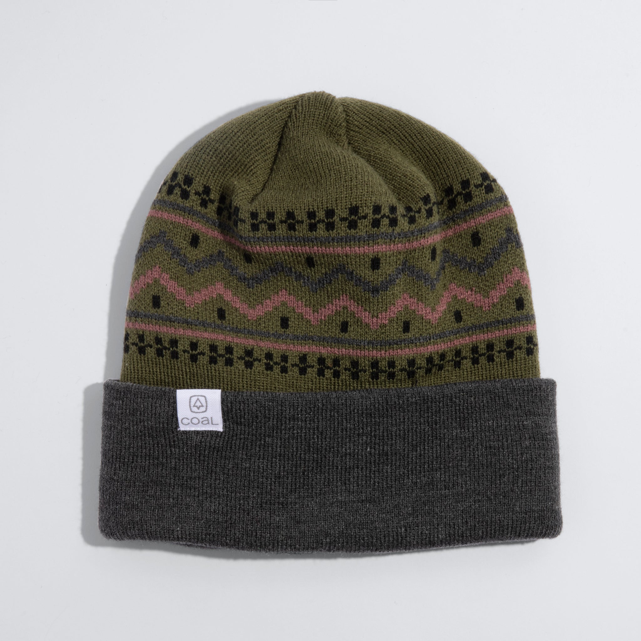 Coal Fjord Nordic Beanie