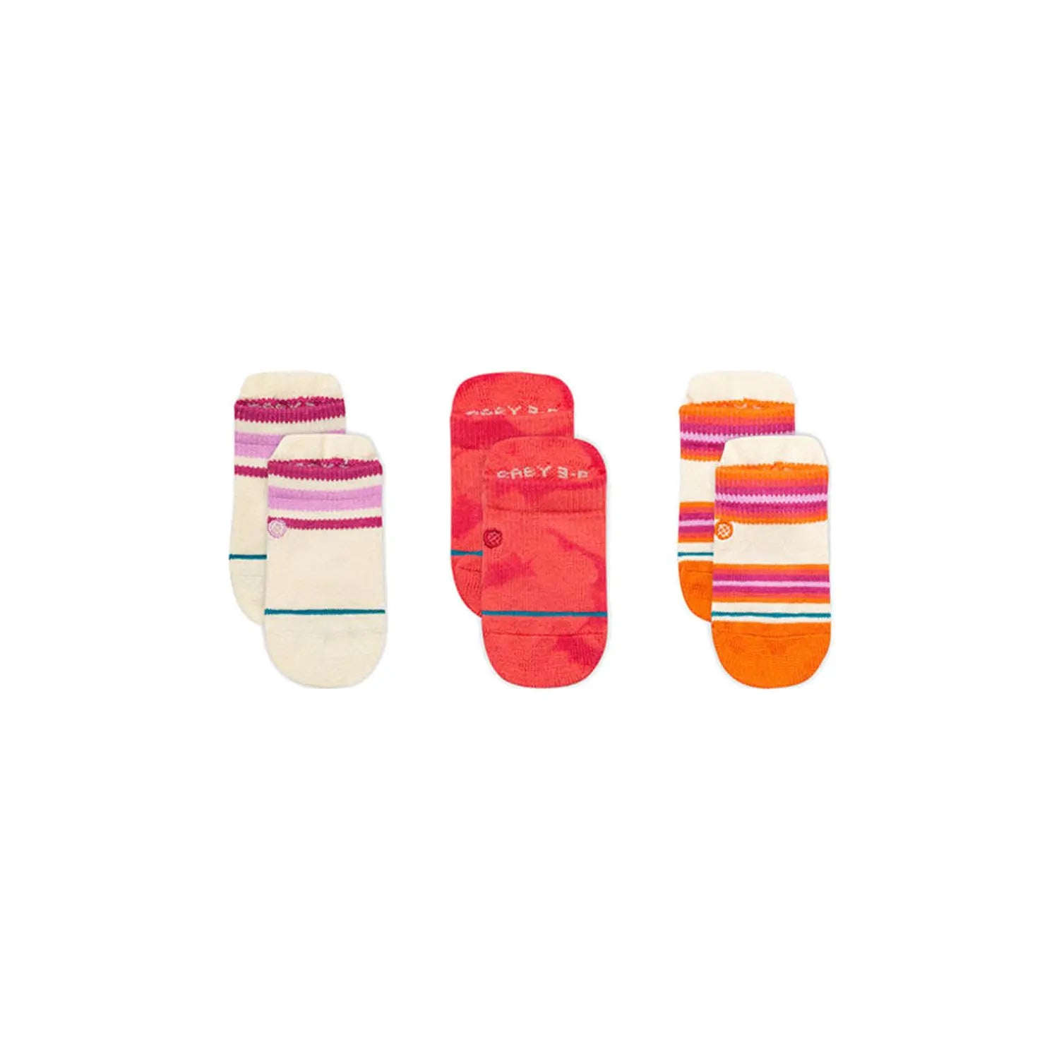 STANCE Kids Baby Socken 3er Pack Dye Namic pink