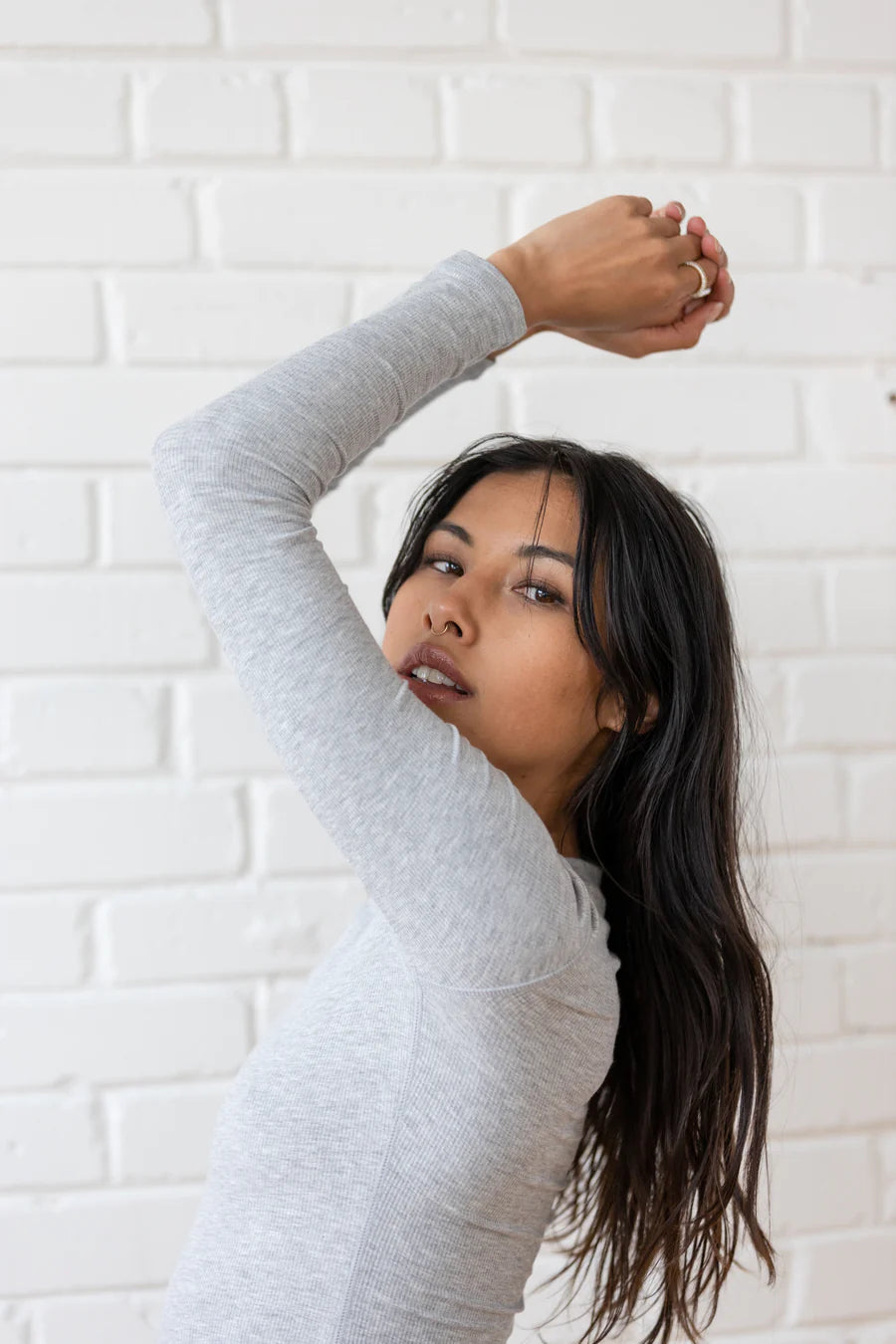 APRES ACTIF ESSENTIAL RIBBED LONG SLEEVE