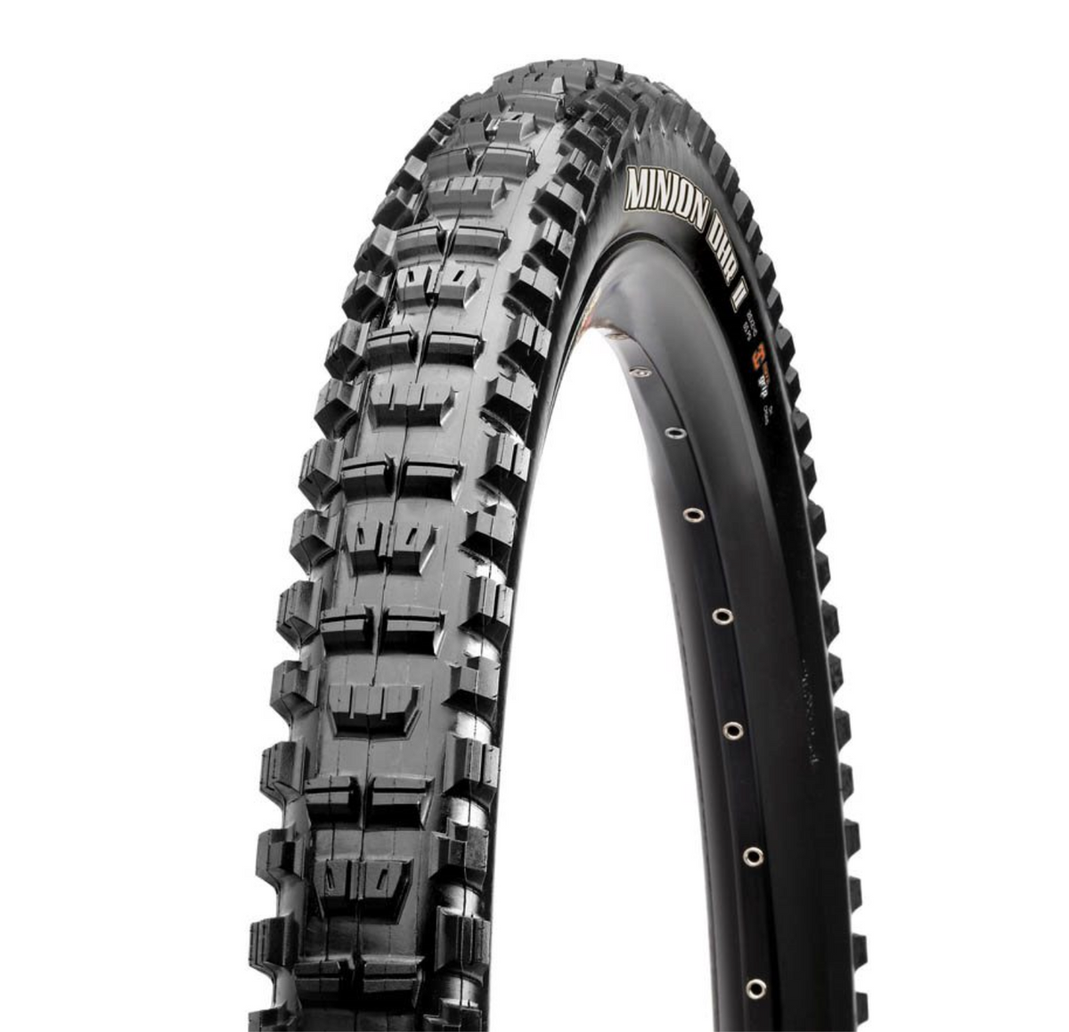 Maxxis Minion DHR II Tire - 29 x 2.40, Folding, 60tpi, 3C MaxxTerra Compound, EXO Protection, Tubeless Ready, Wide Trail, Black