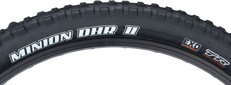 Maxxis Minion DHR II Tire - 29 x 2.40, Folding, 60tpi, 3C MaxxTerra Compound, EXO Protection, Tubeless Ready, Wide Trail, Black