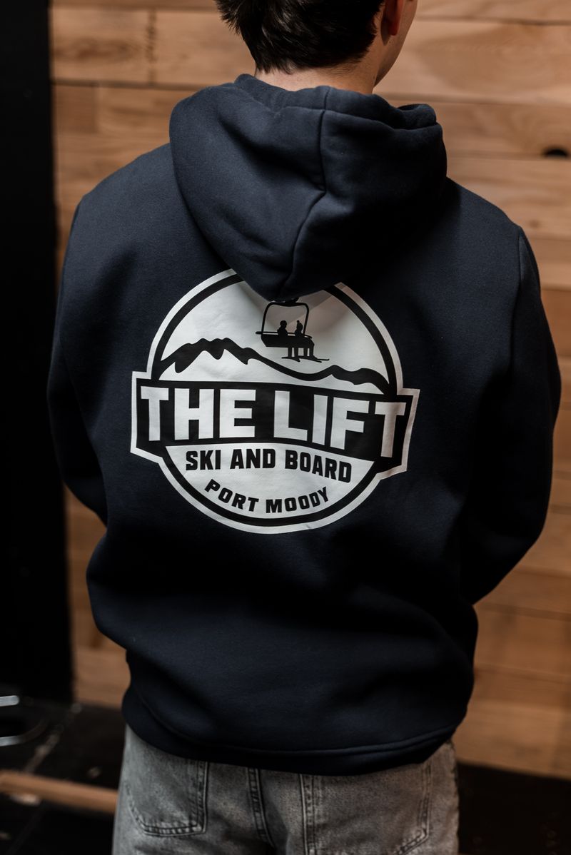UPLIFT LOGO HOODY BLUE