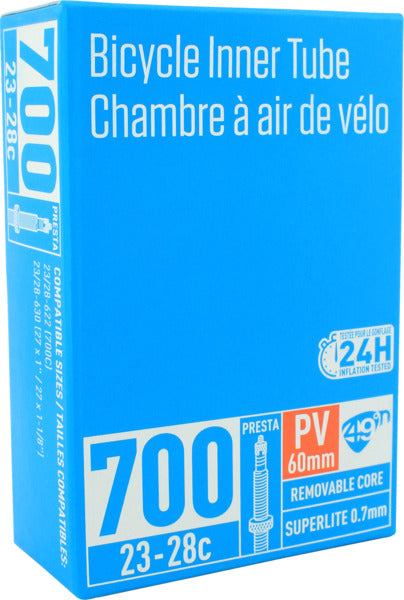 Bicycle Inner Tube 49N 700c x 23-28 Tube