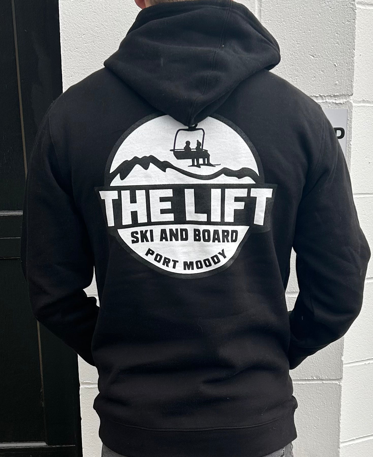 UPLIFT LOGO HOODY BLACK