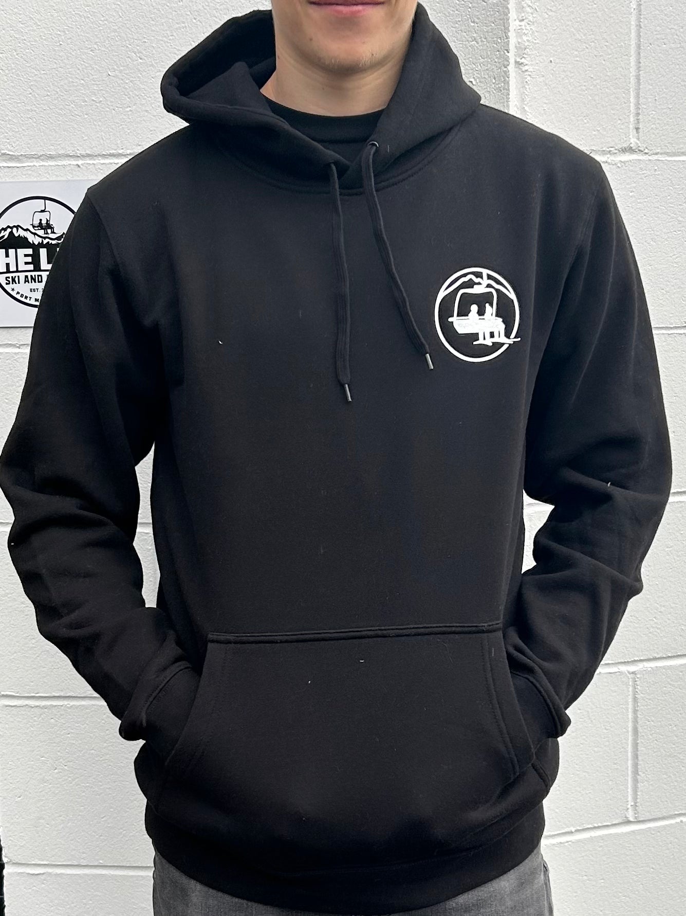 UPLIFT LOGO HOODY BLACK