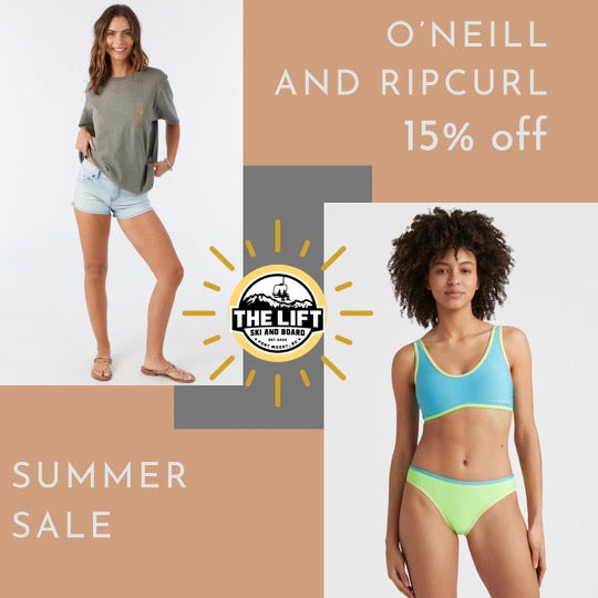 rip curl and o'neill sale