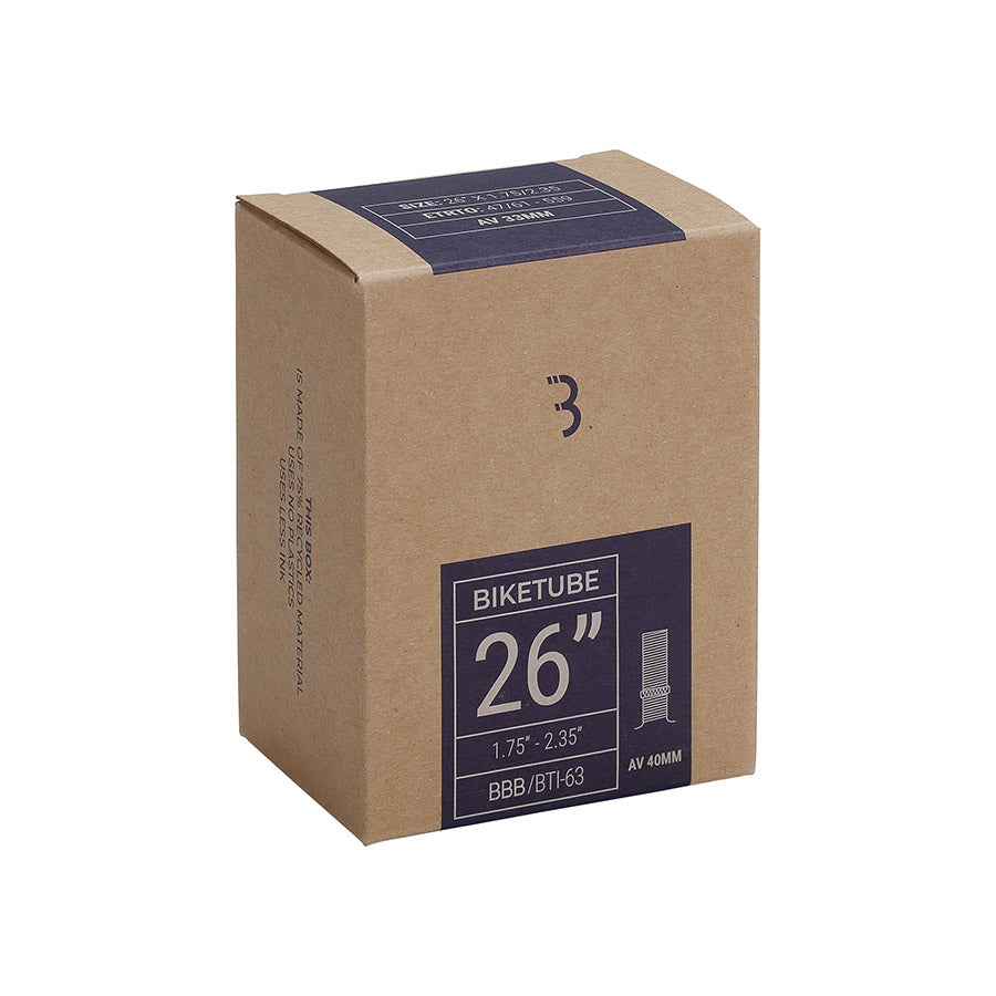 BBB CYCLING TUBE - SCHRADER 26" 1.75-2.35