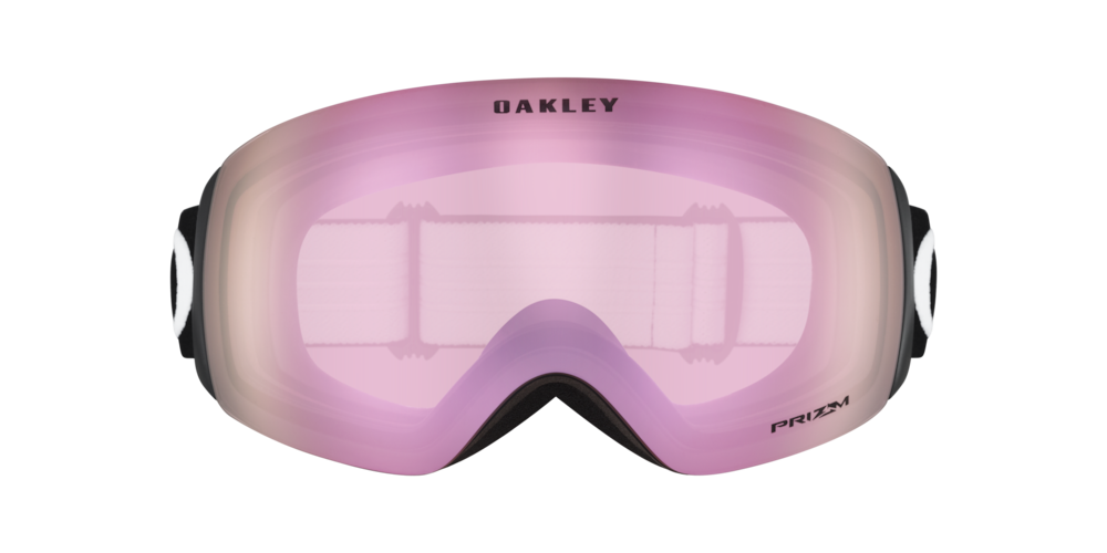 OAKLEY FLIGHT DECK M  Prizm Snow Hi Pink Lenses + Matte Black Strap