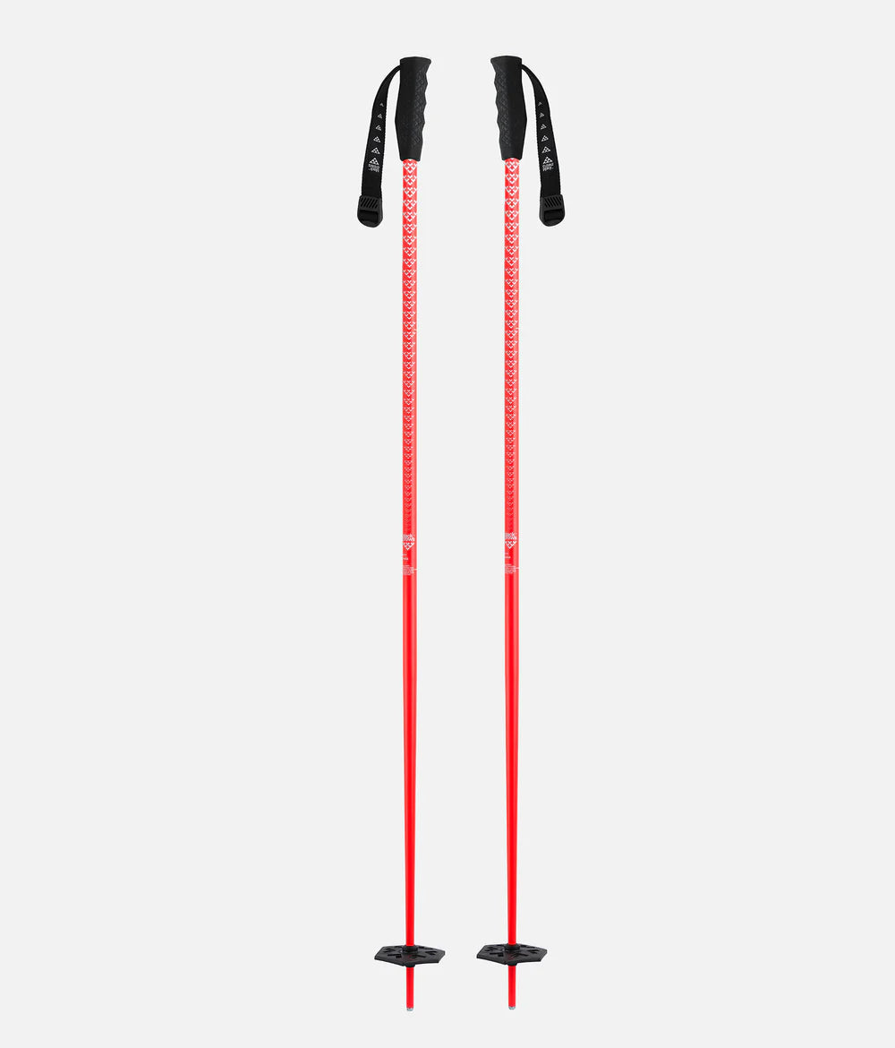 BLACK CROWS META POLES RED