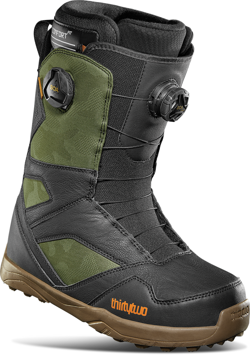 THIRTYTWO MEN'S STW DOUBLE BOA SNOWBOARD BOOTS