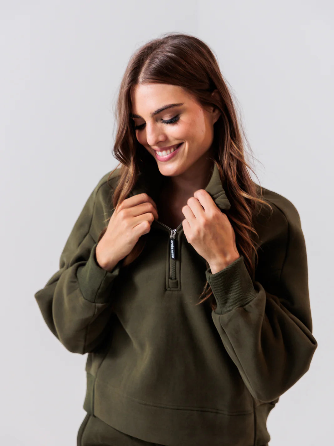 APRES ACTIF PULLOVER - PINE