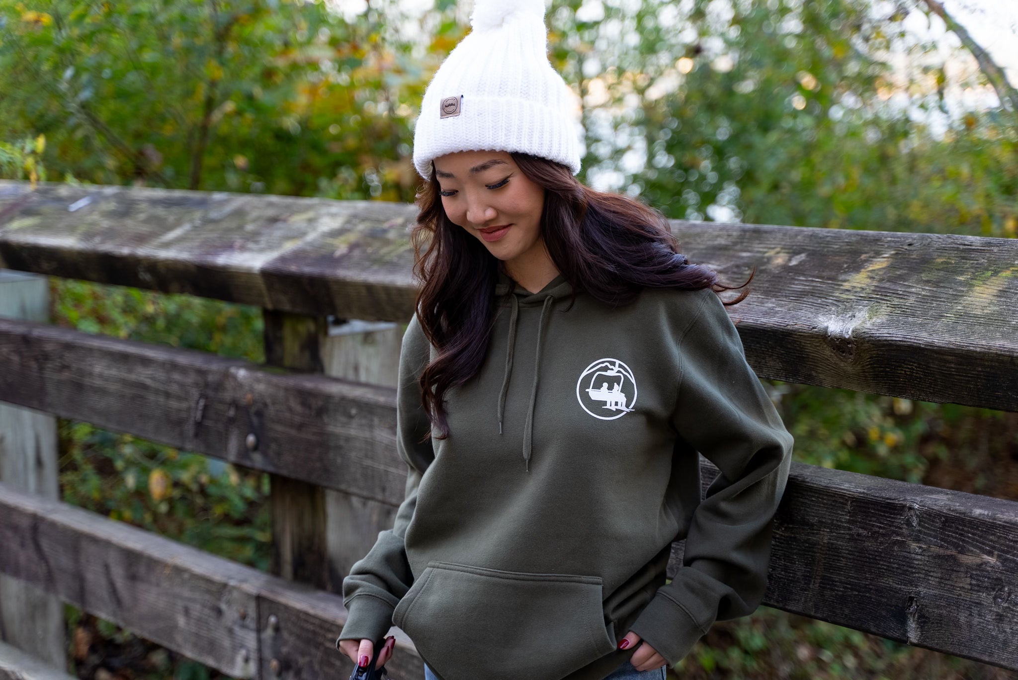 Lift Hoodie Army Color