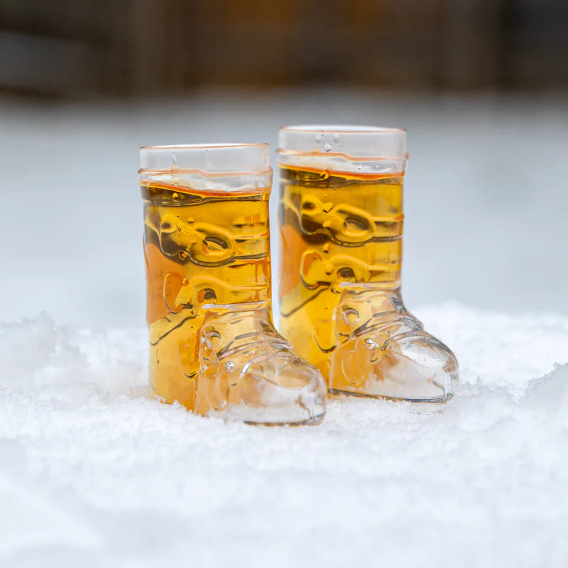 SKI BOOT SHOT GLASS (SET OF 2)