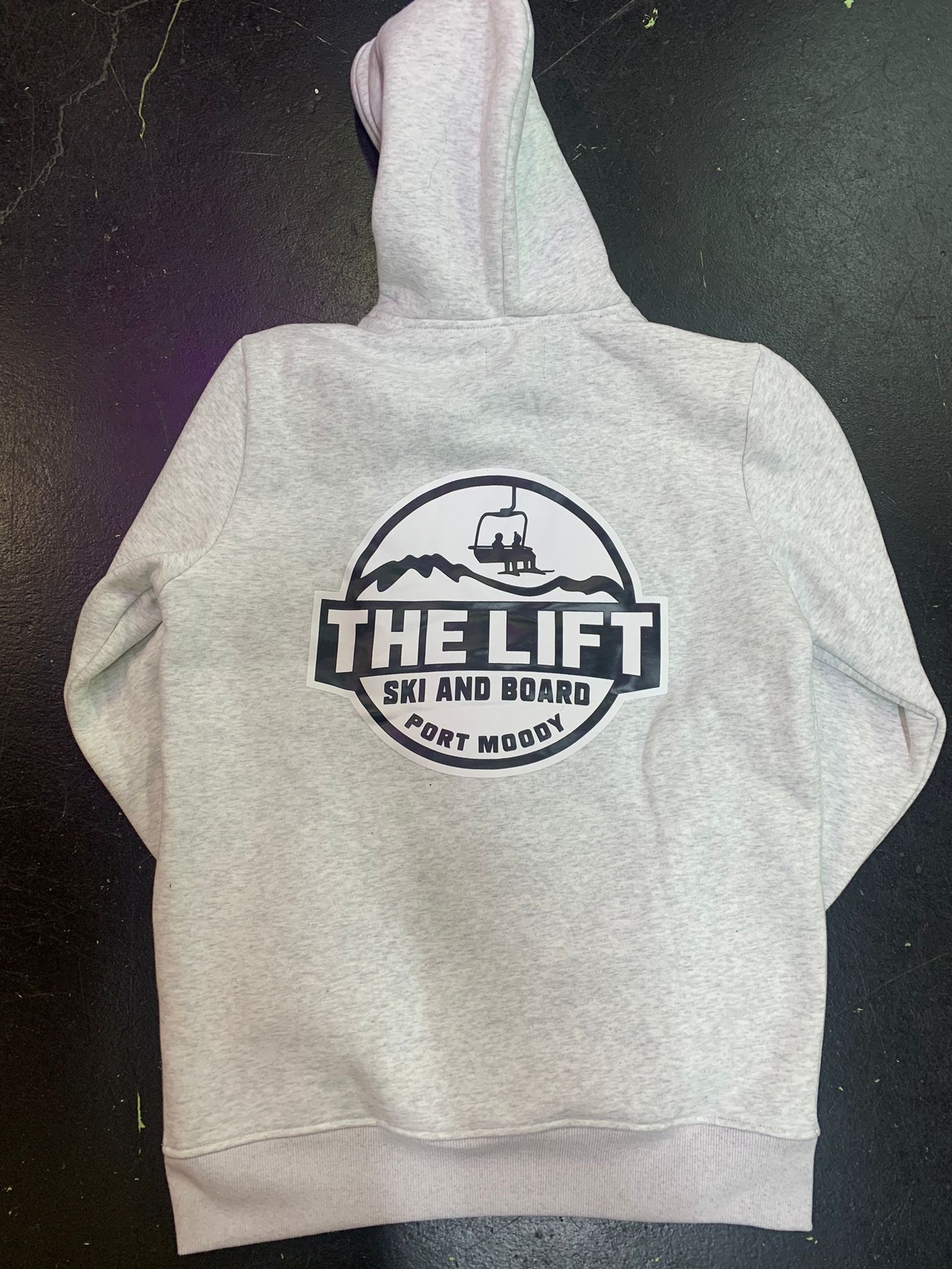 UPLIFT LOGO HOODY LIGHT GREY