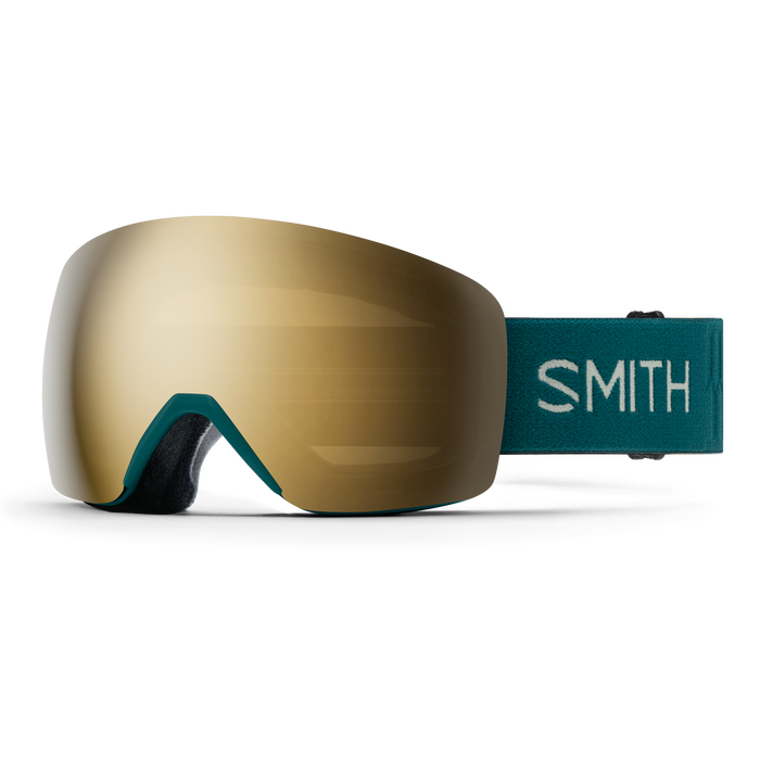 SMITH SKYLINE WITH MALACHITE CHROMAPOP SUNBLACK GOLD MIRROR LENS