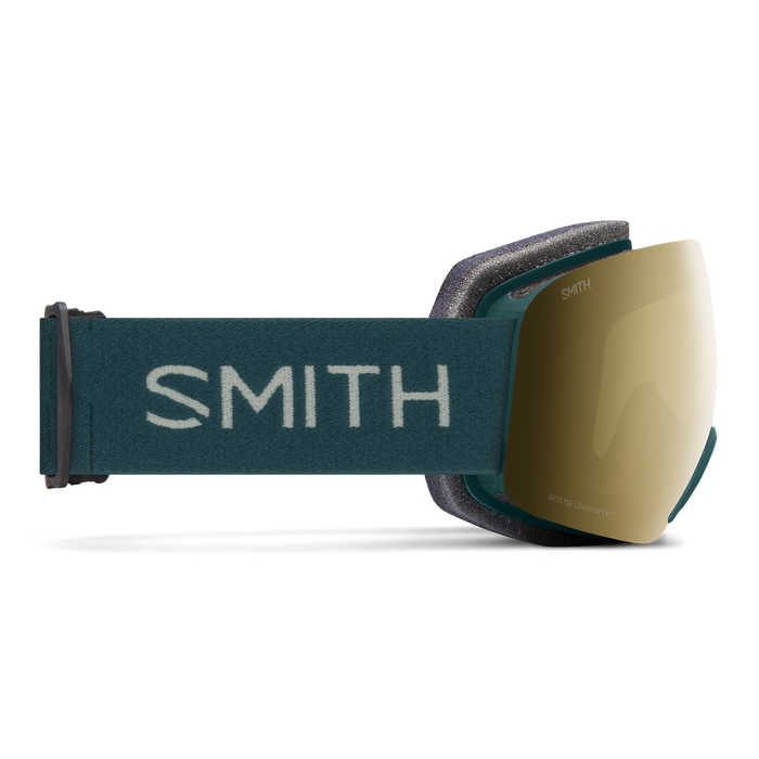 SMITH SKYLINE WITH MALACHITE CHROMAPOP SUNBLACK GOLD MIRROR LENS